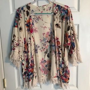 Floral kimono